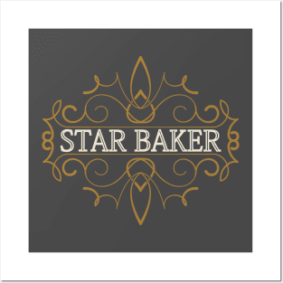 Star baker. Great gift for  baking  lover Posters and Art